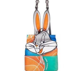 Danielle Nicole Orange and Blue Bugs Bunny Bag